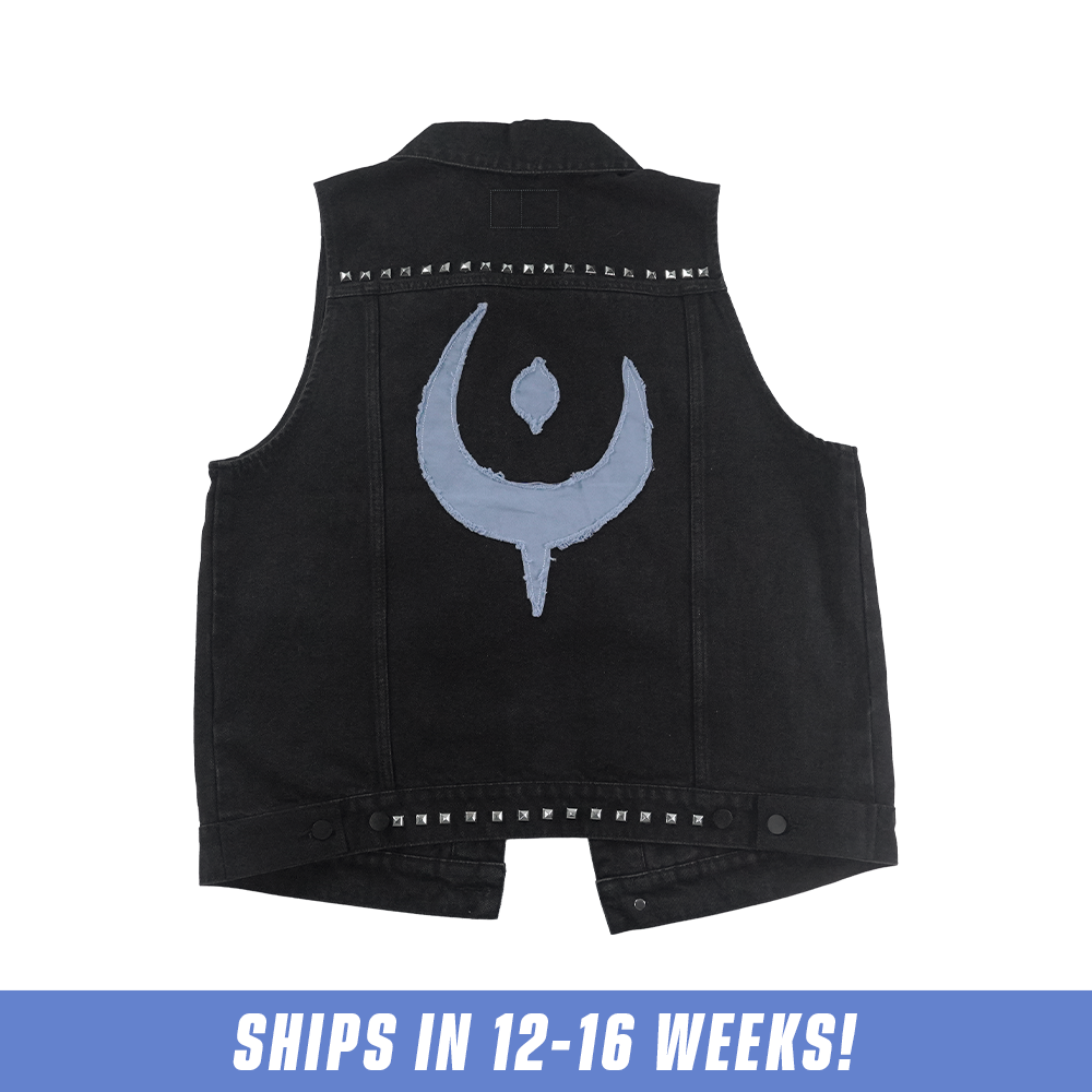 Rockstar Bao: Denim Vest - Image 2