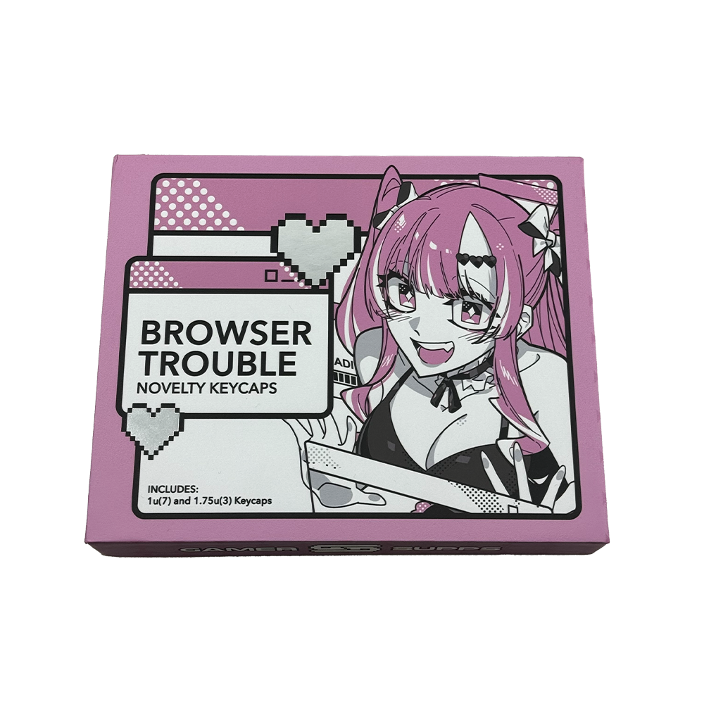 Browser Trouble: Accent Keycap Set
