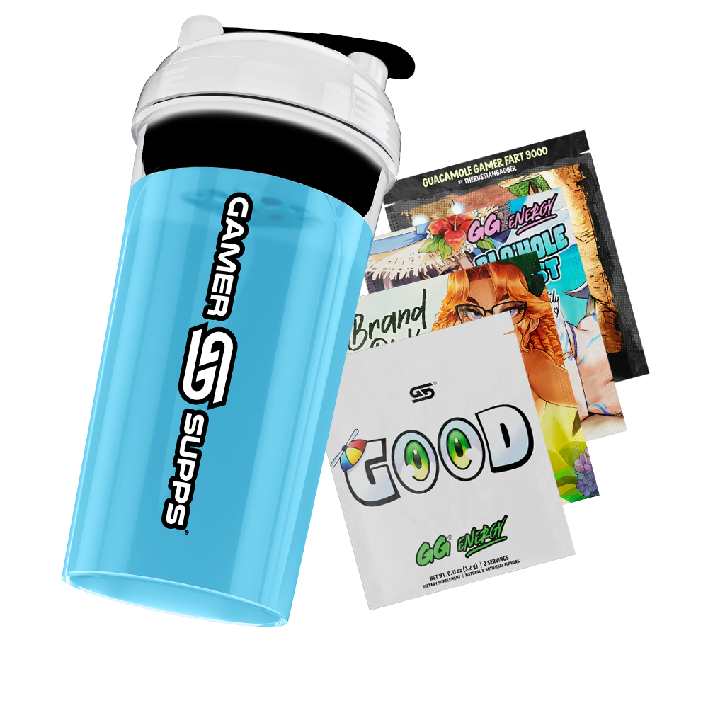 24oz Gamer Supps Shaker Clear - 1 - Image 2