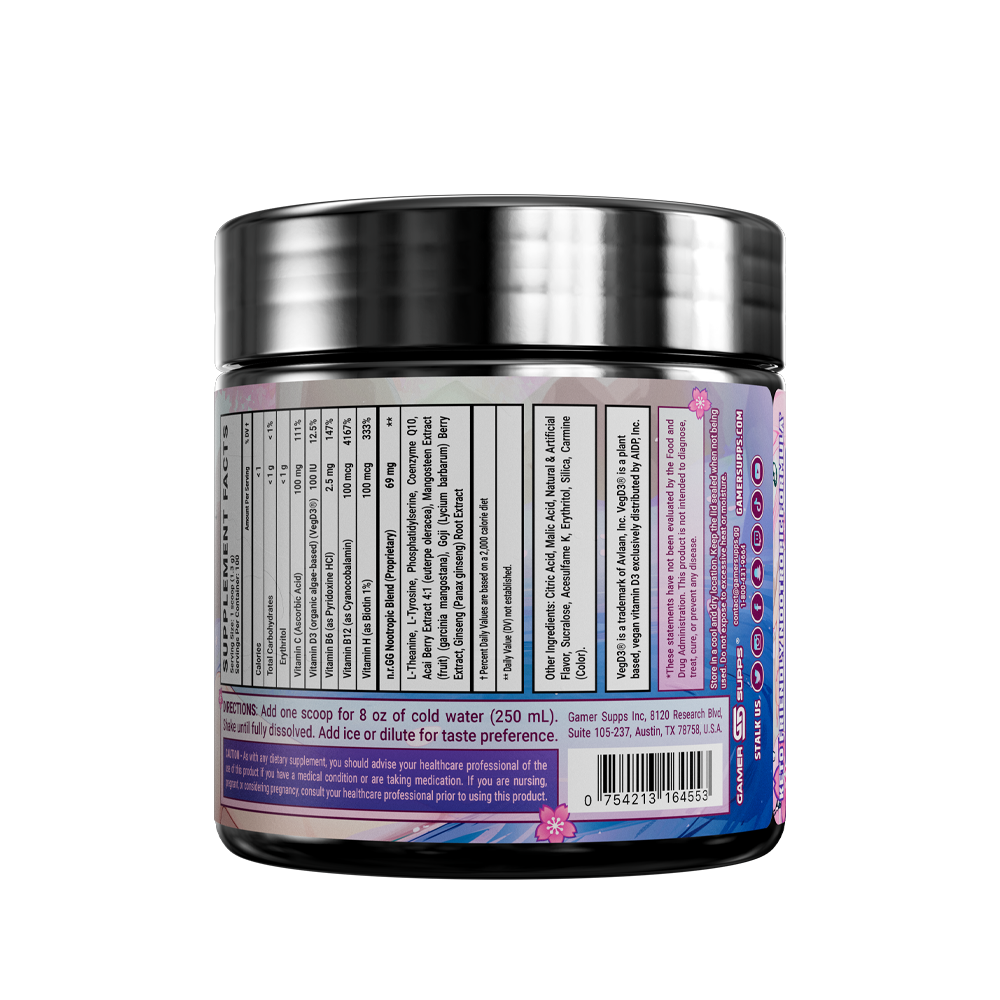 Sakura Splash GG by Silvervale Caffeine Free - 100 Servings - - Image 4
